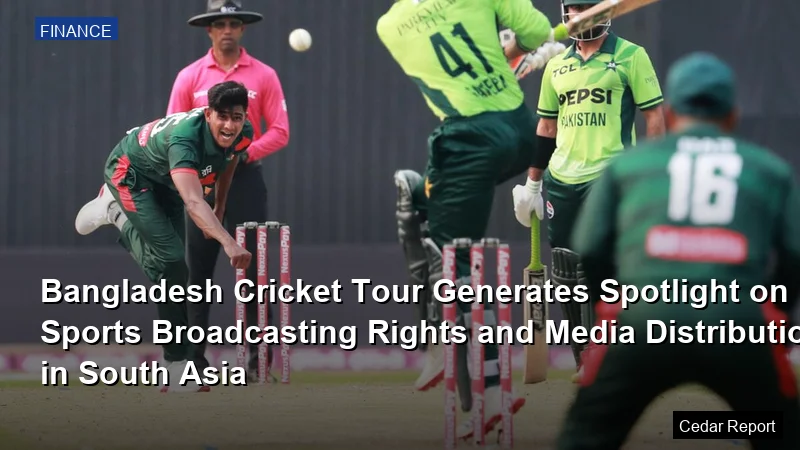 Bangladesh Cricket Tour Generates Spotlight on Sports Broadcasting Rights and Media Distribution in South Asia